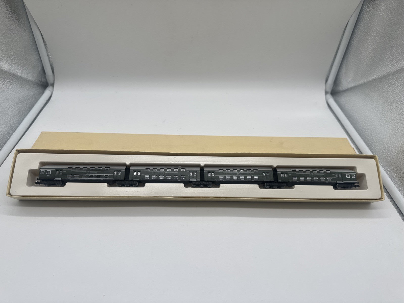 PIKO 4-tlg. Doppelstockwagen Doppelstockzug 50-50-26-14 DR 5/4136 Spur N OVP