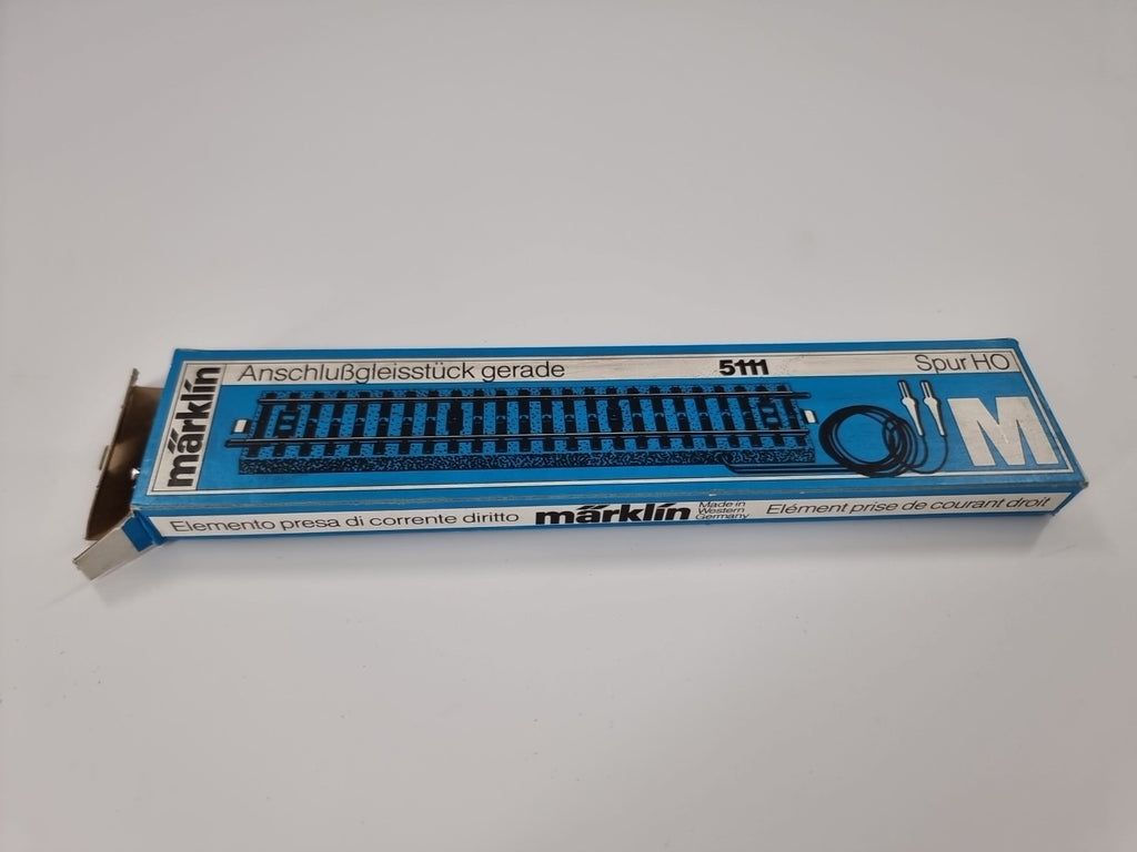 Märklin 5111 M-Gleis gerade Anschlussgleis in OVP