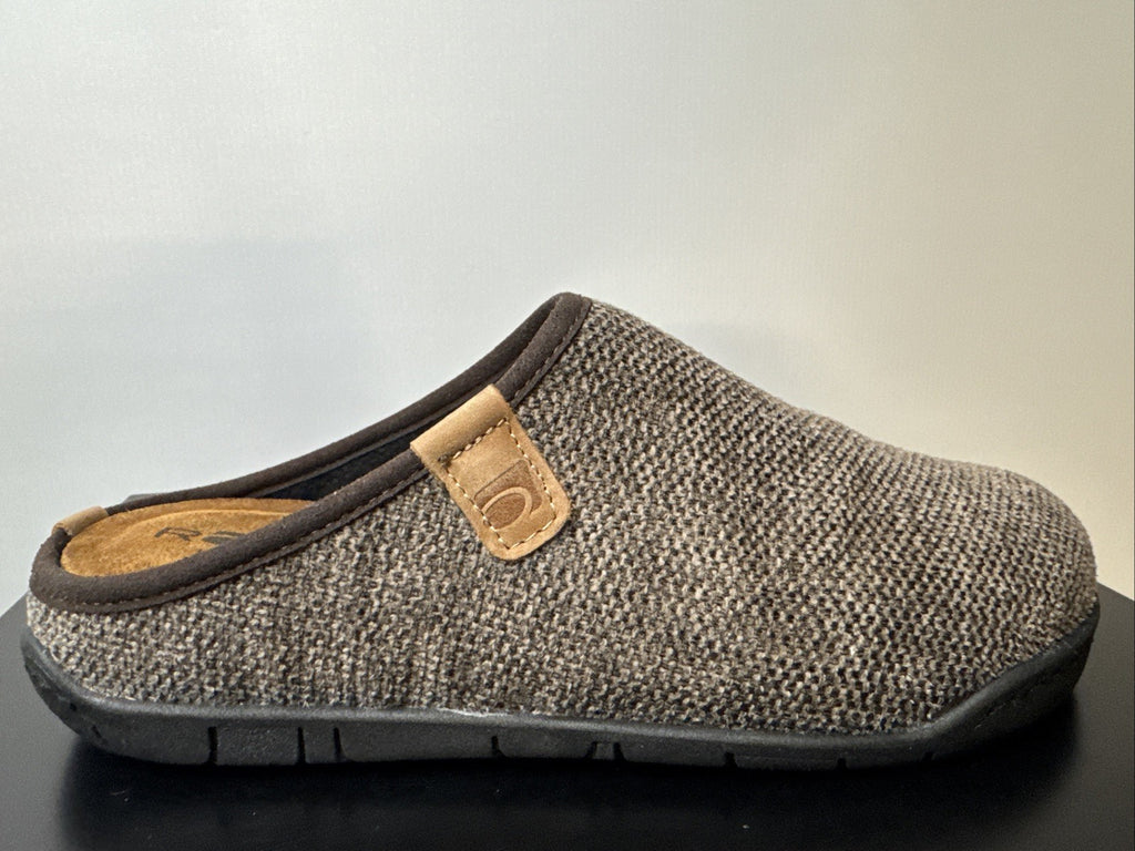 Rohde Herren Filz Pantolette Gr. 47 Earth Pantoffel 6652