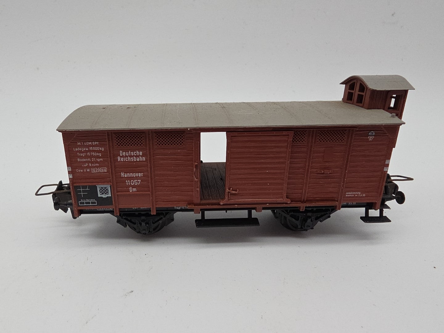 Trix H0 3623 gedeckter Güterwagen "DRG" - ohne OVP # 6485