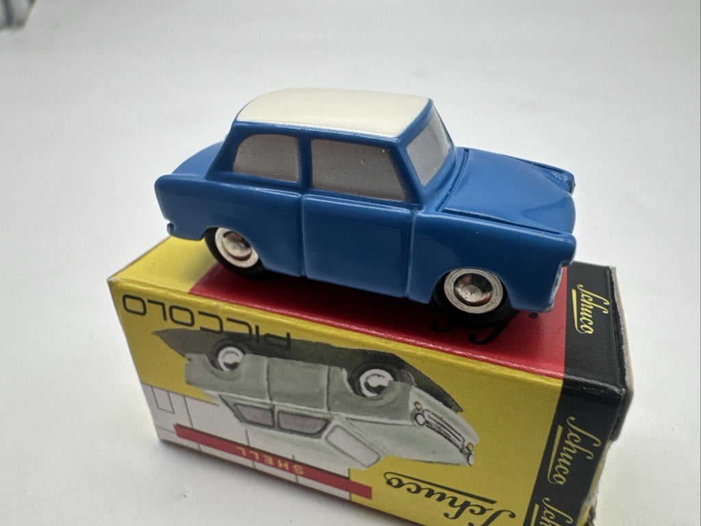 0130HO - Schuco Piccolo 1:90 01791 - Trabant blau Dach weiß - top in OVP #30