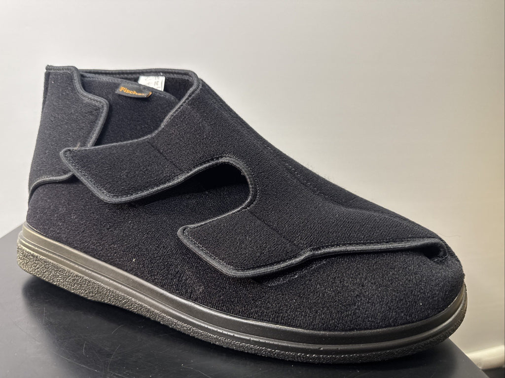 Fischer Therapieschuh Gr.45 Verbandschuh Hausschuh Senioren Reha  K/30mm
