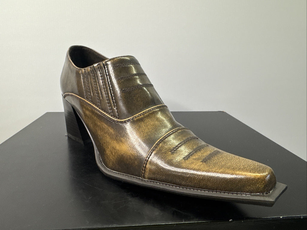 Simona Stiefelette Gr. 36 Leder Damen Absatzschuh