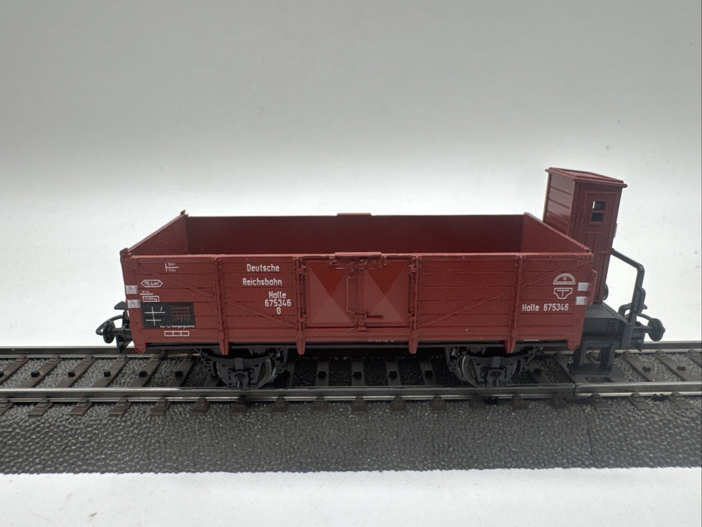 MÄRKLIN H0 Hochbordwagen Dt.Reichsbahn Halle 675346  4696 #462