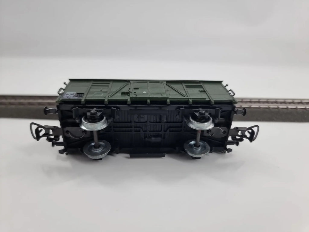 Piko H0 Gedeckter Güterwagen grün 438746 SCNF - H0 HO 1:87