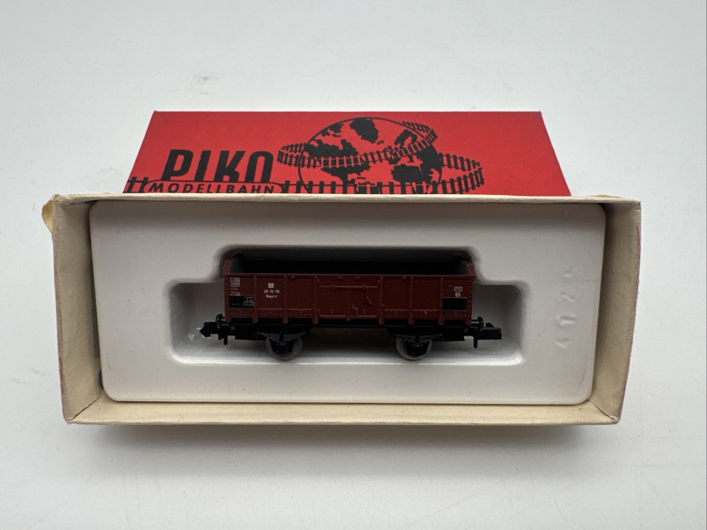 DDR Modellbahn - Spur N - Güterwagen rotbraun - PIKO 5/4125-01 mit OVP