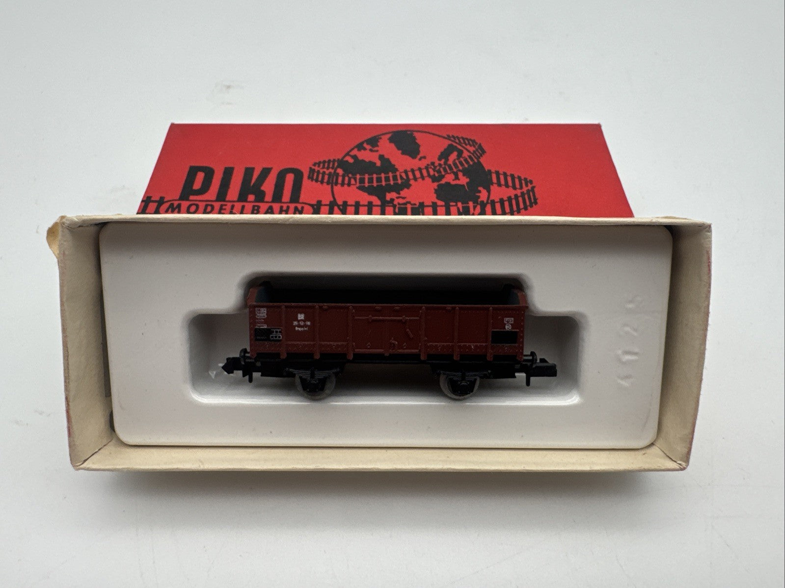 DDR Modellbahn - Spur N - Güterwagen rotbraun - PIKO 5/4125-01 mit OVP