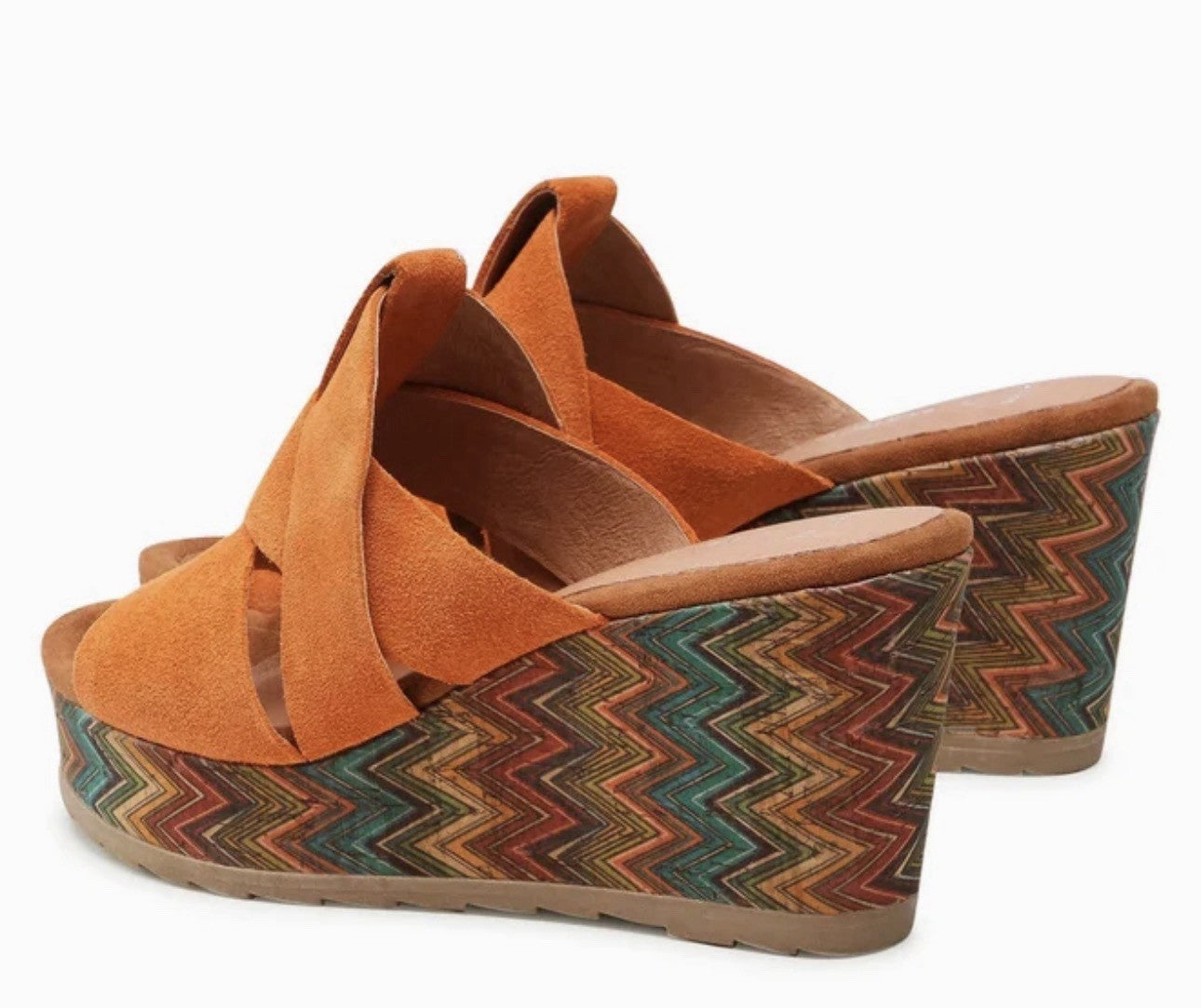 MARCO TOZZI Damen Pantolette Gr. 40 Slipper Sandale Sandalette Keilsandale