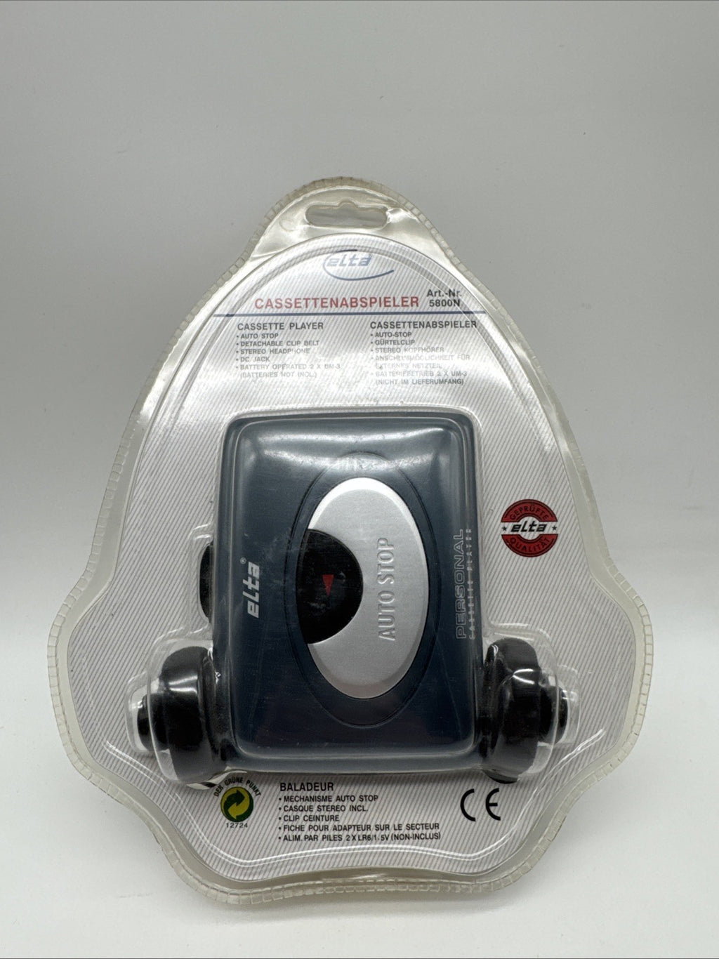 Elta 5800N Cassettenspieler Walkman Cassette Player K27