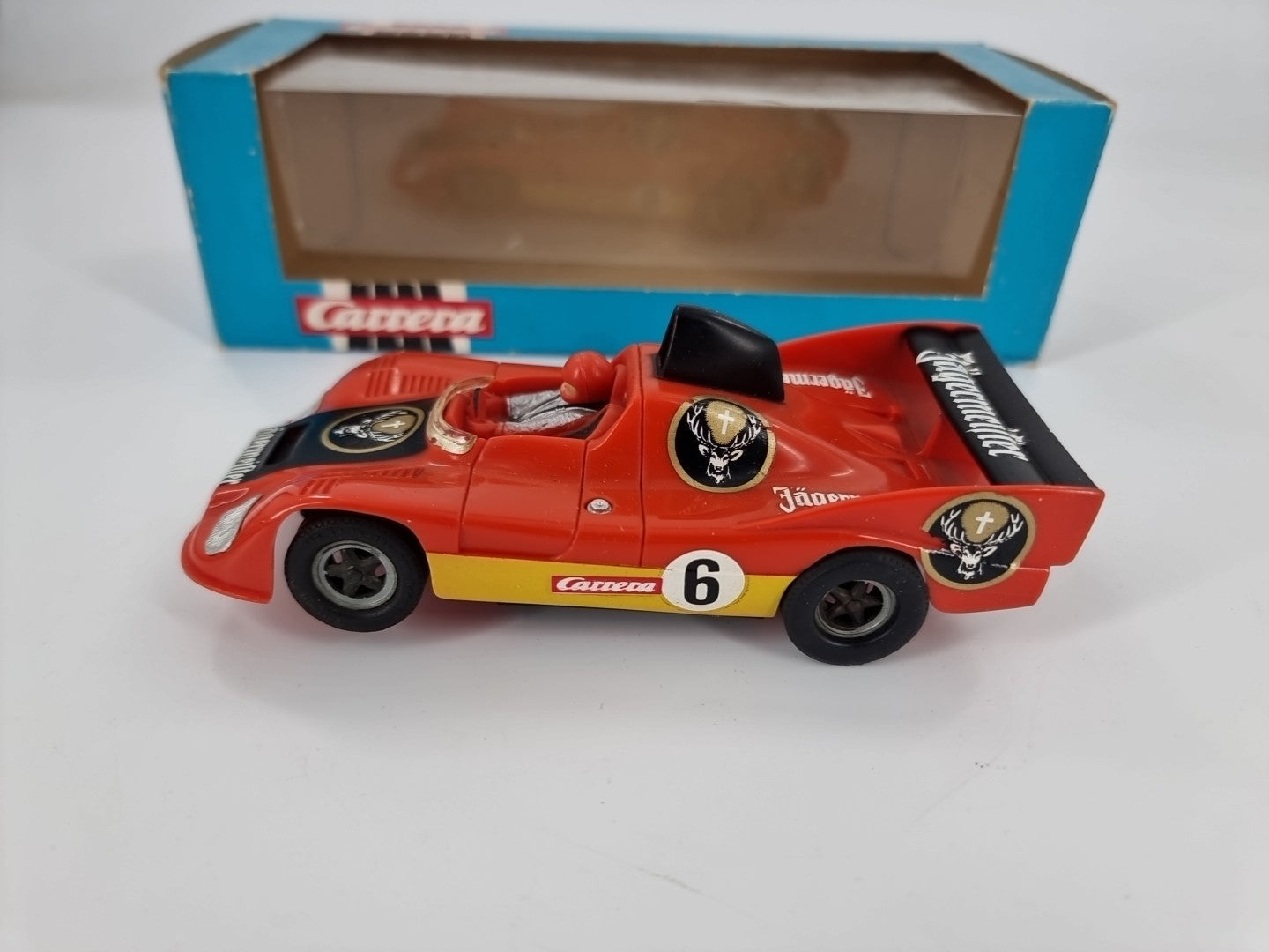 Original Carrera Porsche 936 Jägermeister , 40672, Decals braun, sehr gut