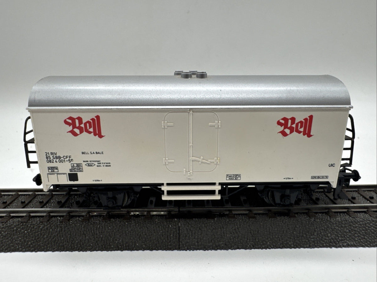 Märklin H0 4535 gedeckter Güterwagen Kühlwagen ,,Bell'' 082 4 001-5 SBB-CFF #560