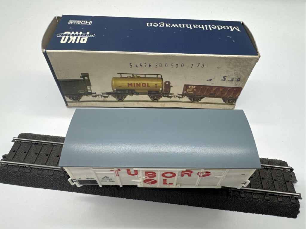 Piko Spur H0 DSB Kühlwagen "Tuborg"/sehr guter Zustand/OVP #22