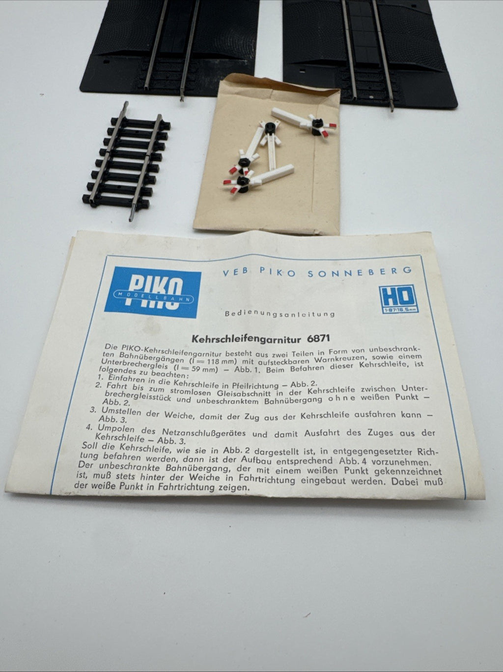 Piko 6871, Kehrschleife, , DDR, HO OVP