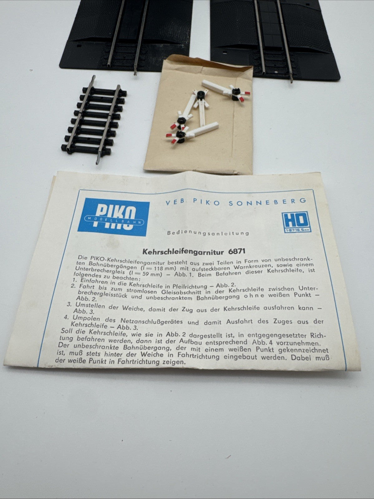 Piko 6871, Kehrschleife, , DDR, HO OVP
