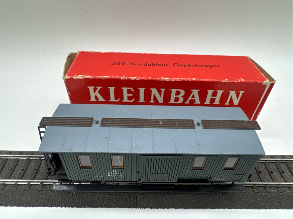 Klein Modellbahn H0 369 Kondukteur Gepäckwagen BBÖ