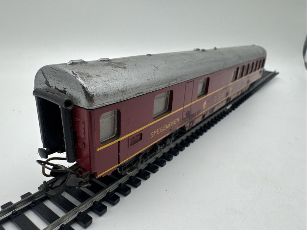Lima DSG Speisewagen H0 – rot/silber  – Modellbahn