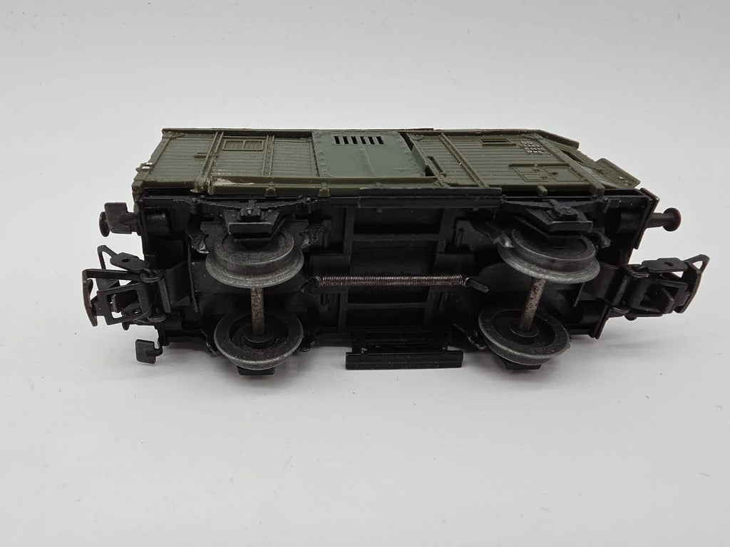 Spur H0 2Achs Packwagen  Modellbahn Zubehör Guter Zustand