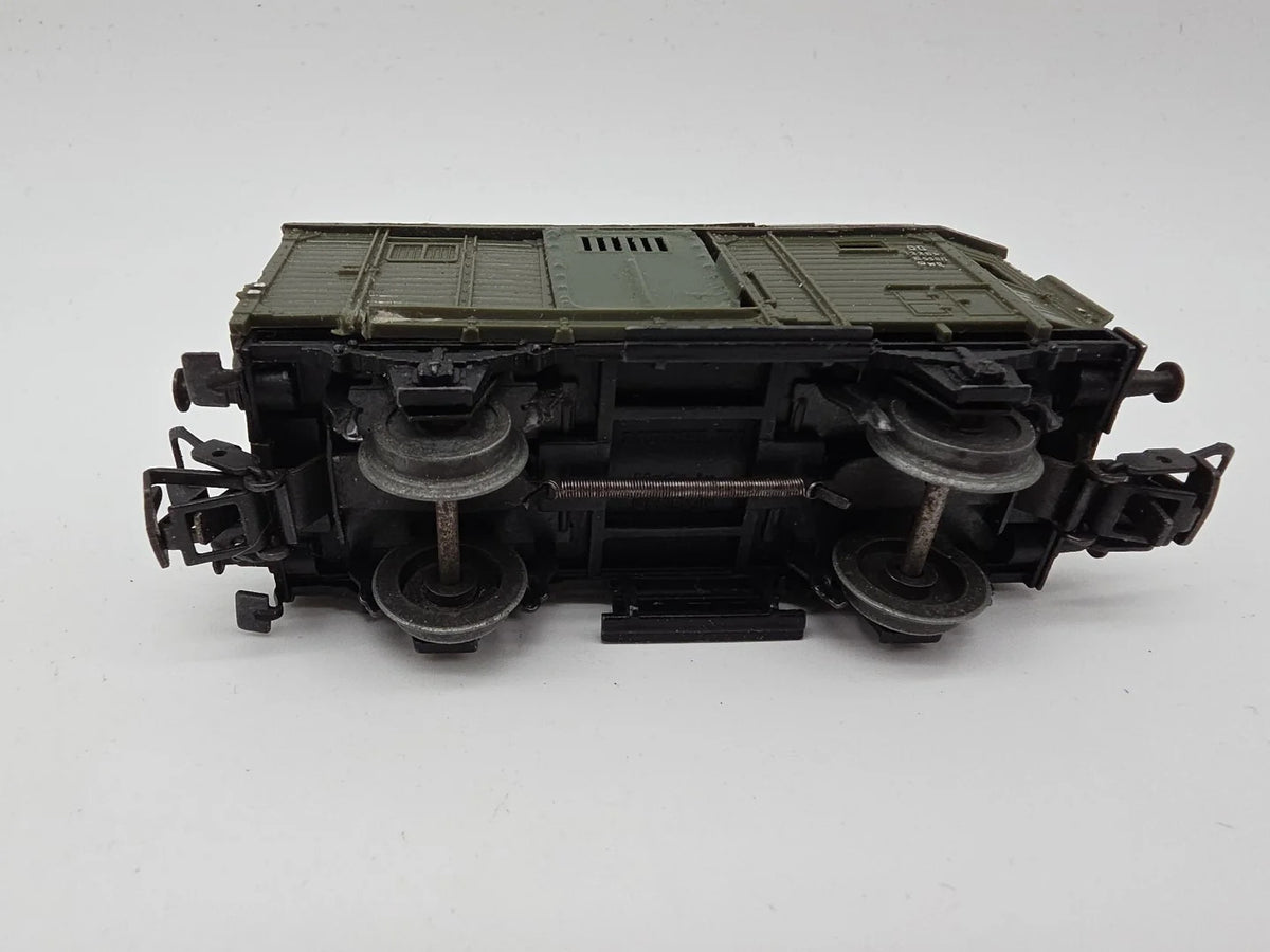 Spur H0 2Achs Packwagen  Modellbahn Zubehör Guter Zustand