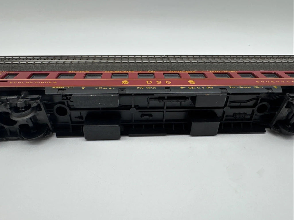 Lima DSG Speisewagen H0 – rot/silber  – Modellbahn