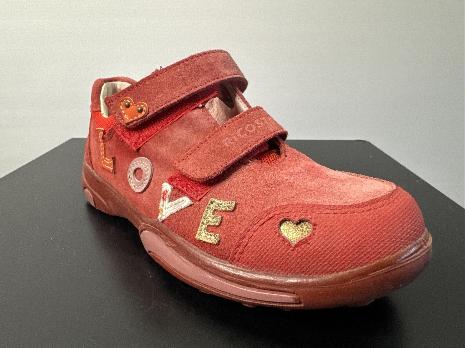 Ricosta Mädchen Schuh Gr. 32 Halbschuh Leder Klettverschluss