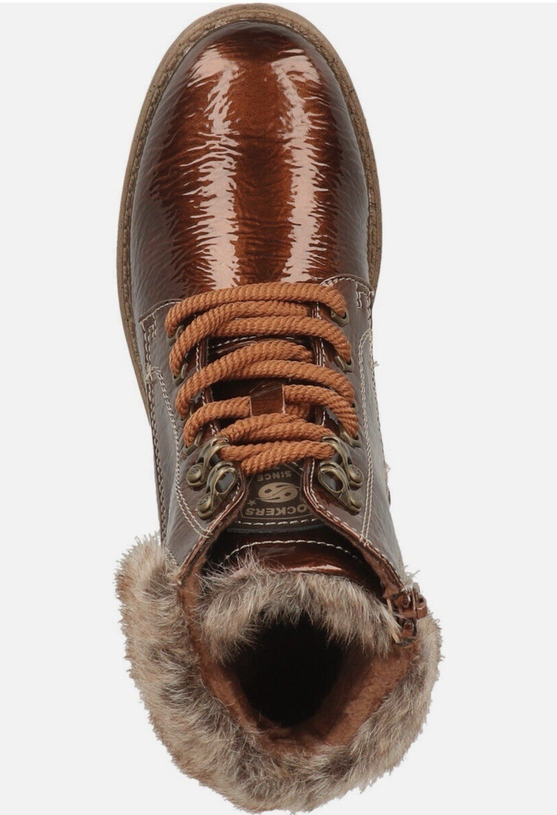 Dockers by Gerli Damen Stiefel Gr.40 Schnürstiefelette Boots Stiefelette