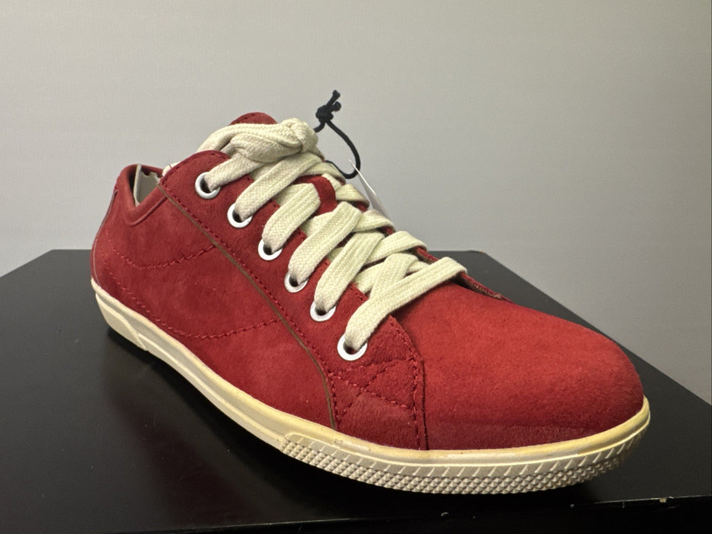 Jana Sneaker Gr. 37 Leder Rot Damen
