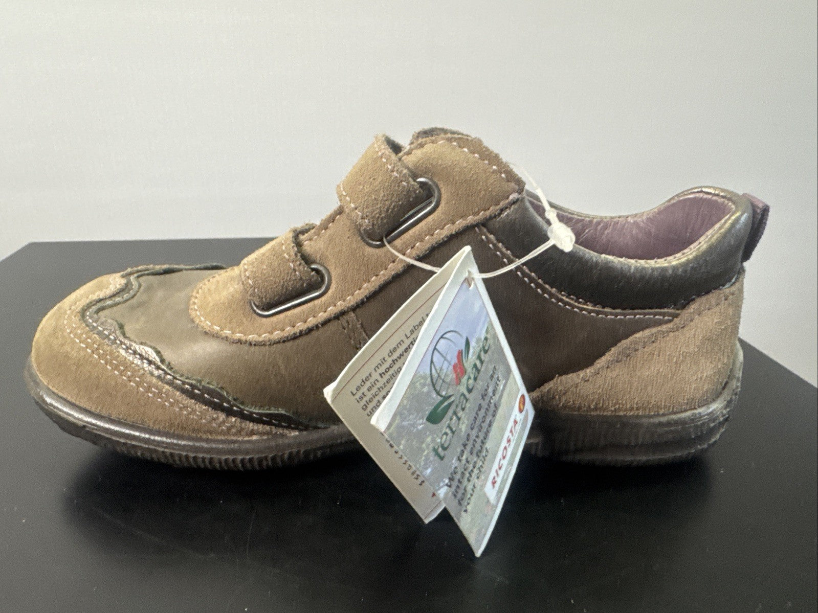 Ricosta Mädchen Schuh Gr. 29 Halbschuh Leder Klettverschluss