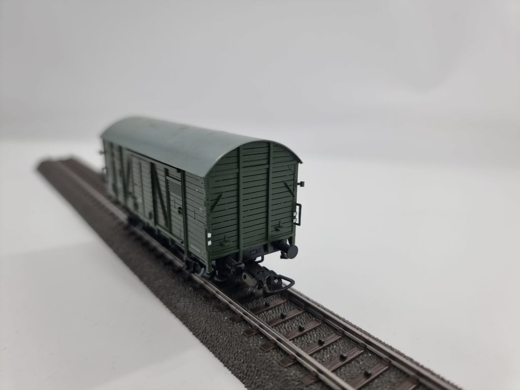 Piko H0 Gedeckter Güterwagen grün 438746 SCNF - H0 HO 1:87