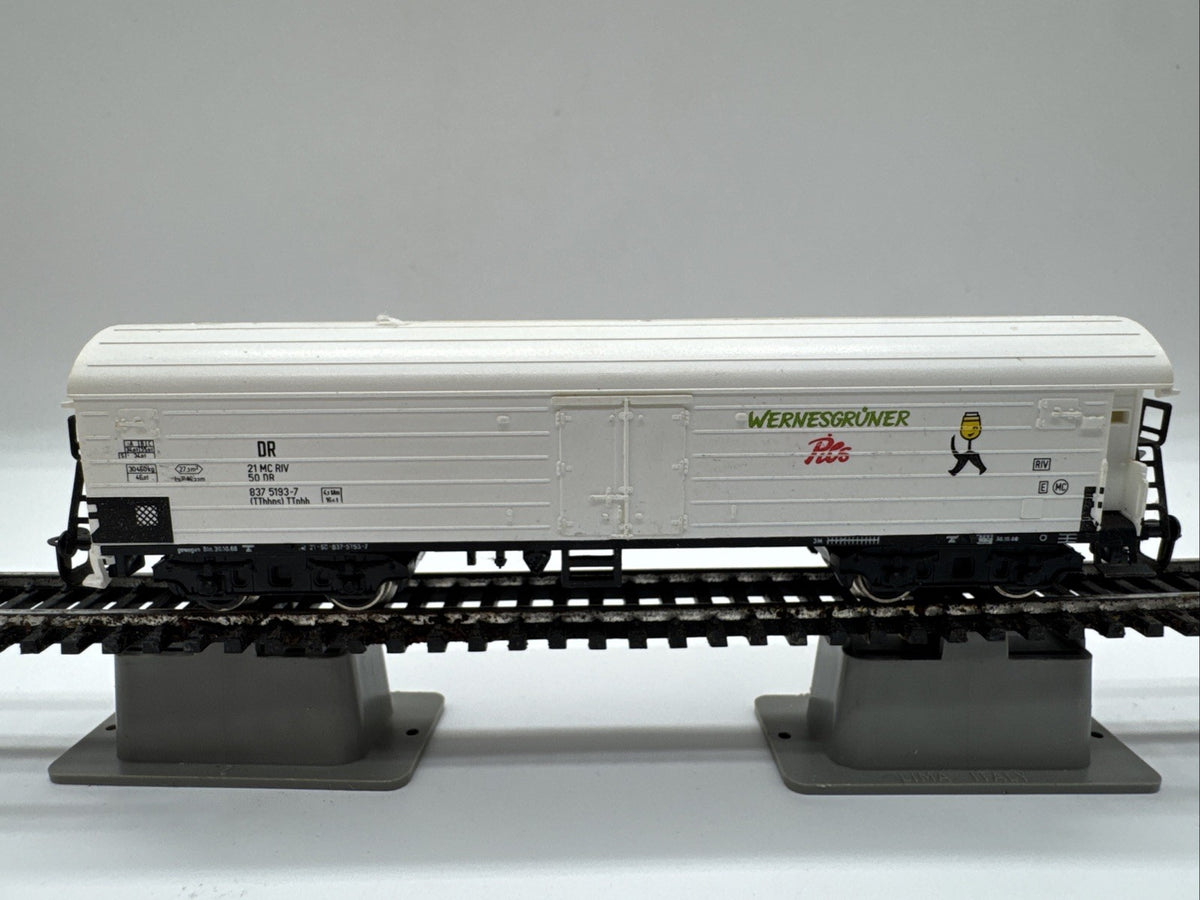 BTTB TT gedeckter Güterwagen Kühlwagen "Wernesgrüner Pils" 837 5193-7 DR