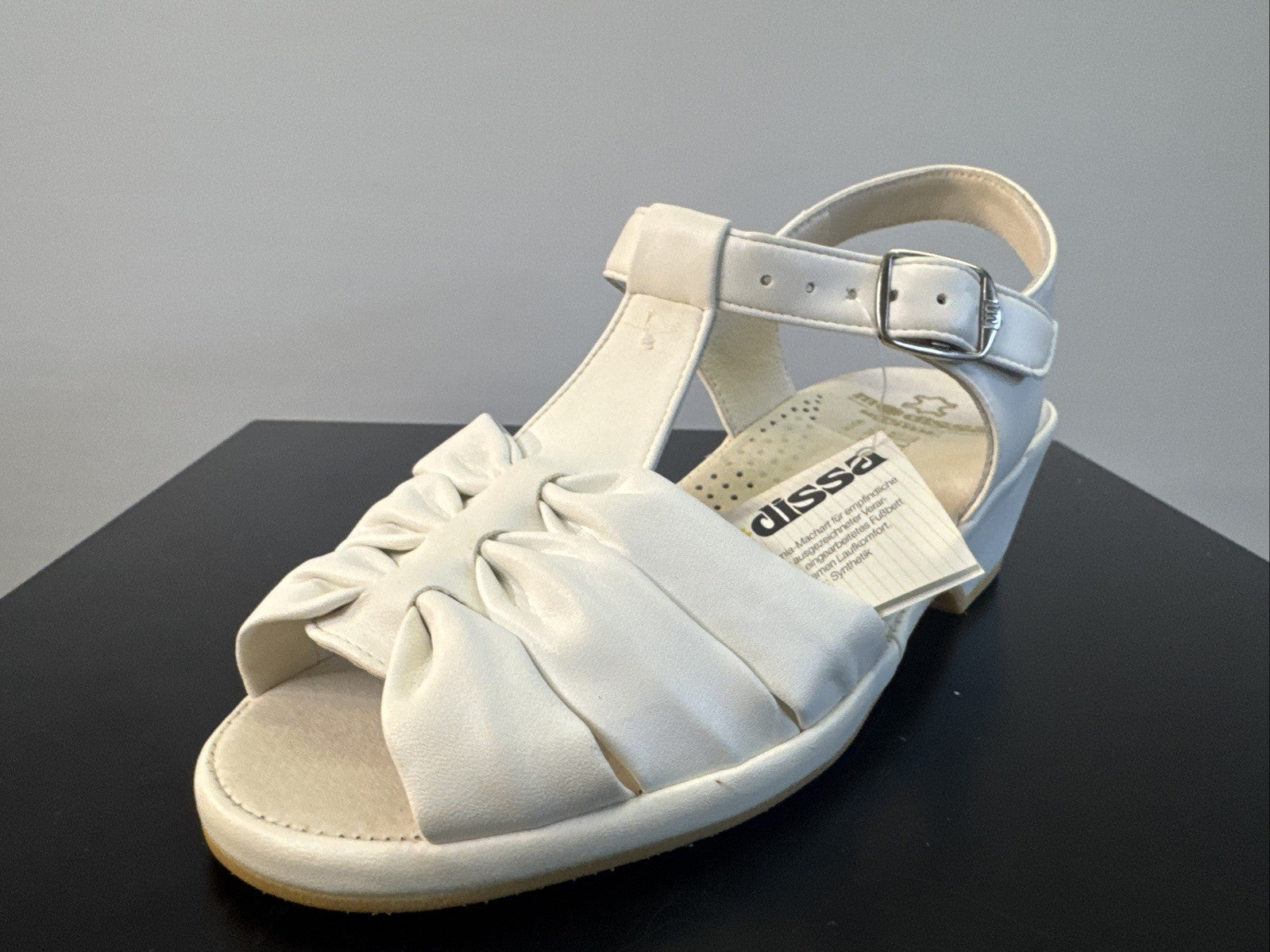 Rohde Sandalette Gr. 4 Damen Weiß Leder