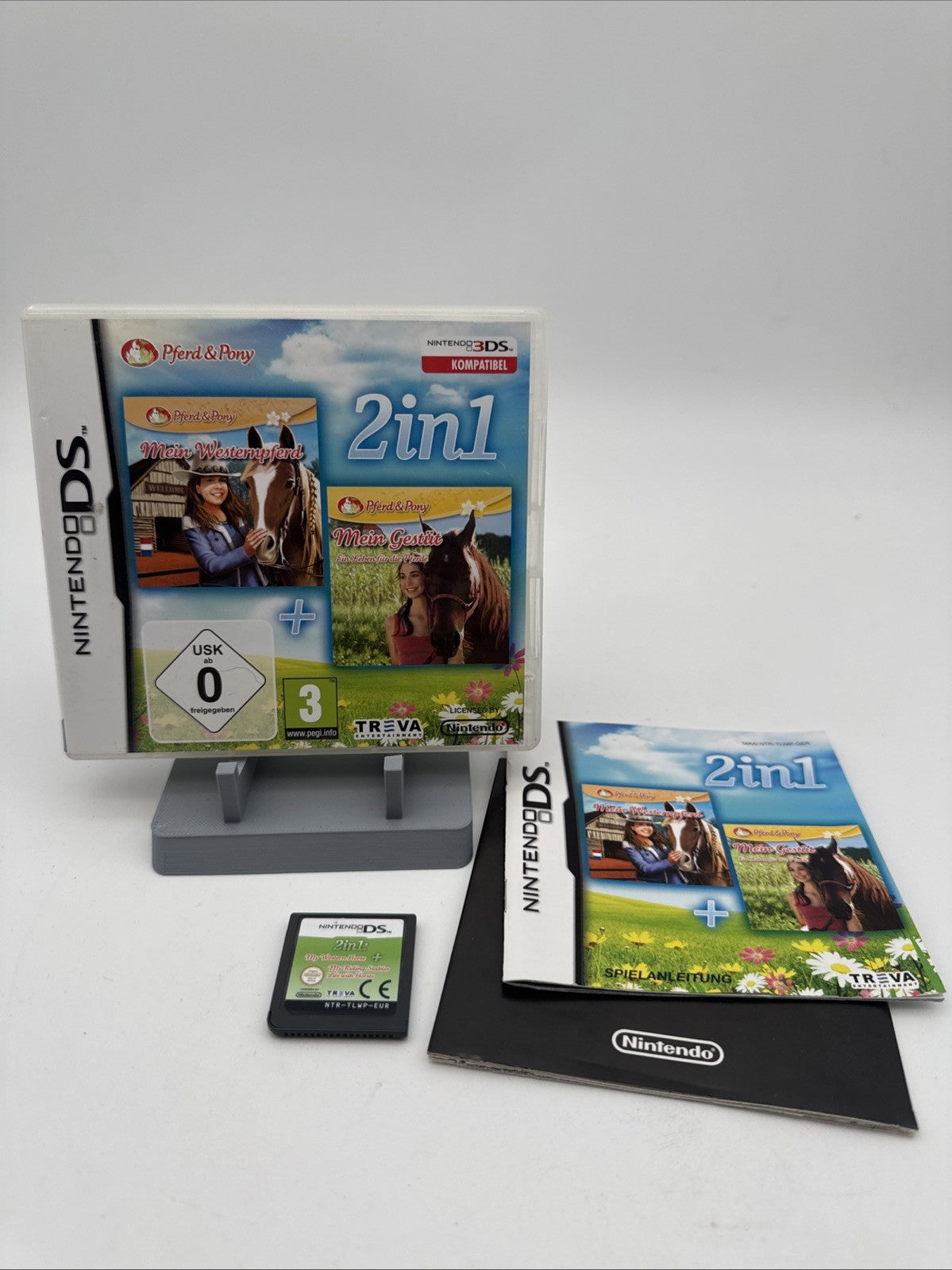 2 in 1: Mein Westernpferd 3D / Mein Gestüt 2 (Nintendo 3DS, 2013)