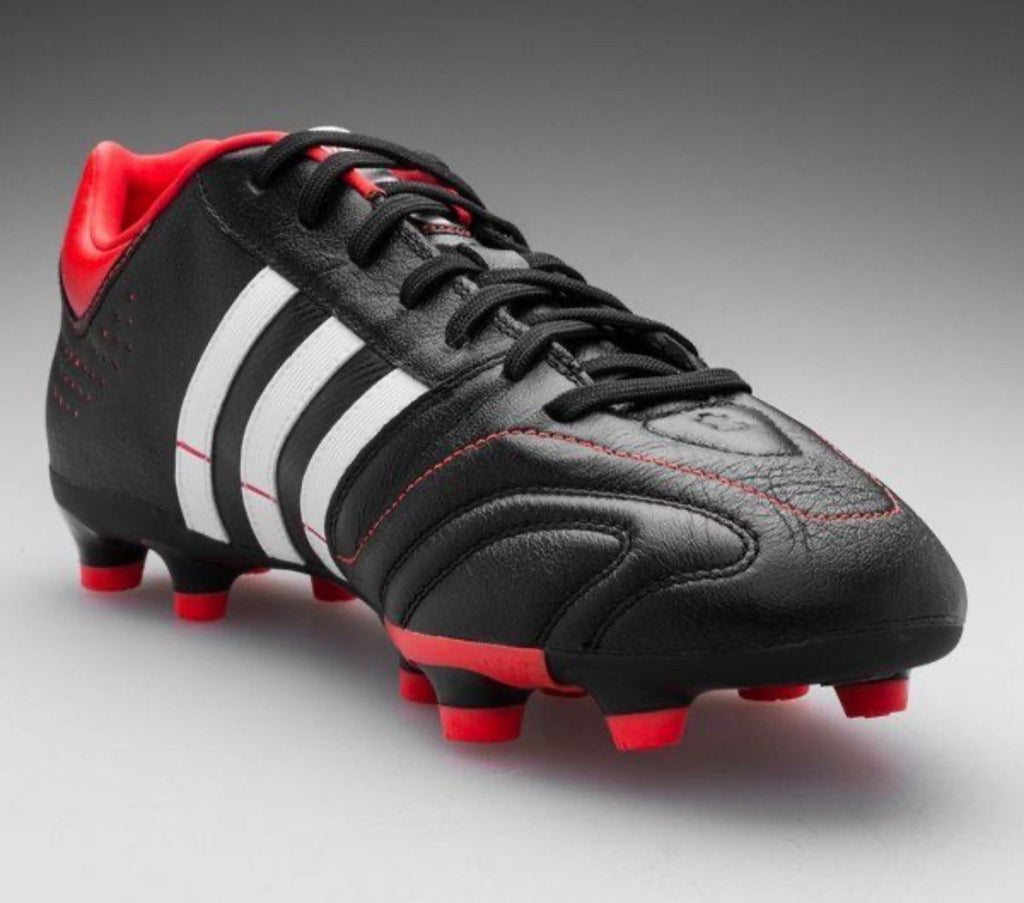 adidas adipure Pro 11Core FG Schwarz Stollen EUR 41 1/3 UK 7.5