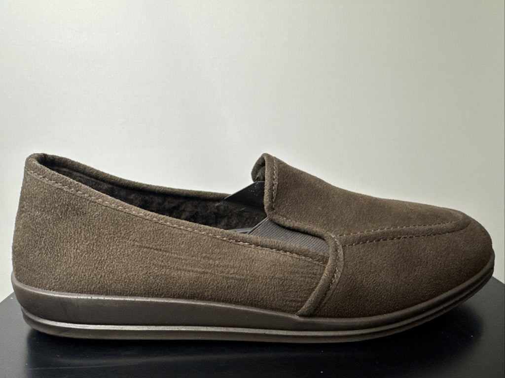 Rohde Lillestrom 2609-72 Schuhe Gr. 41 Herren Hausschuhe Schurwolle