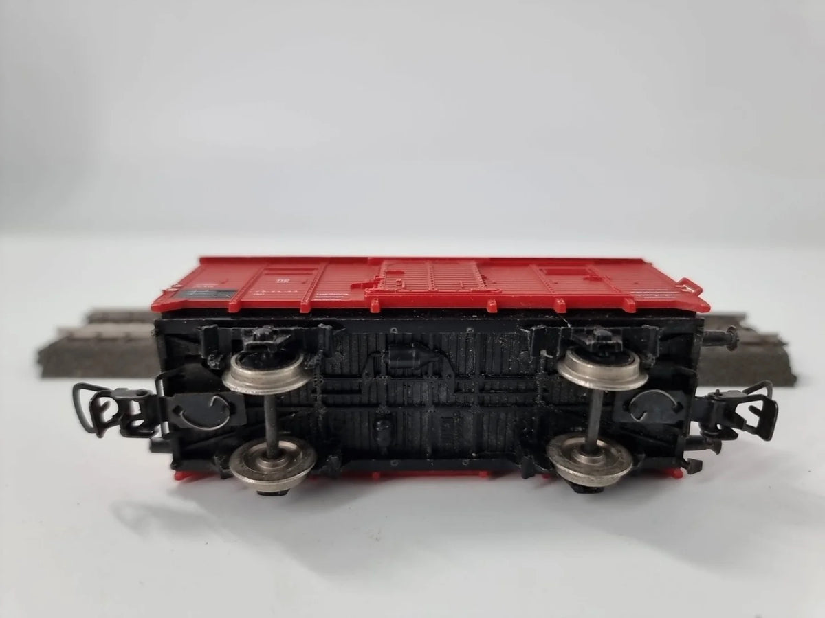 Piko H0 54029 gedeckter Güterwagen rot Viehverschlagwagen 75-24-43 DRG