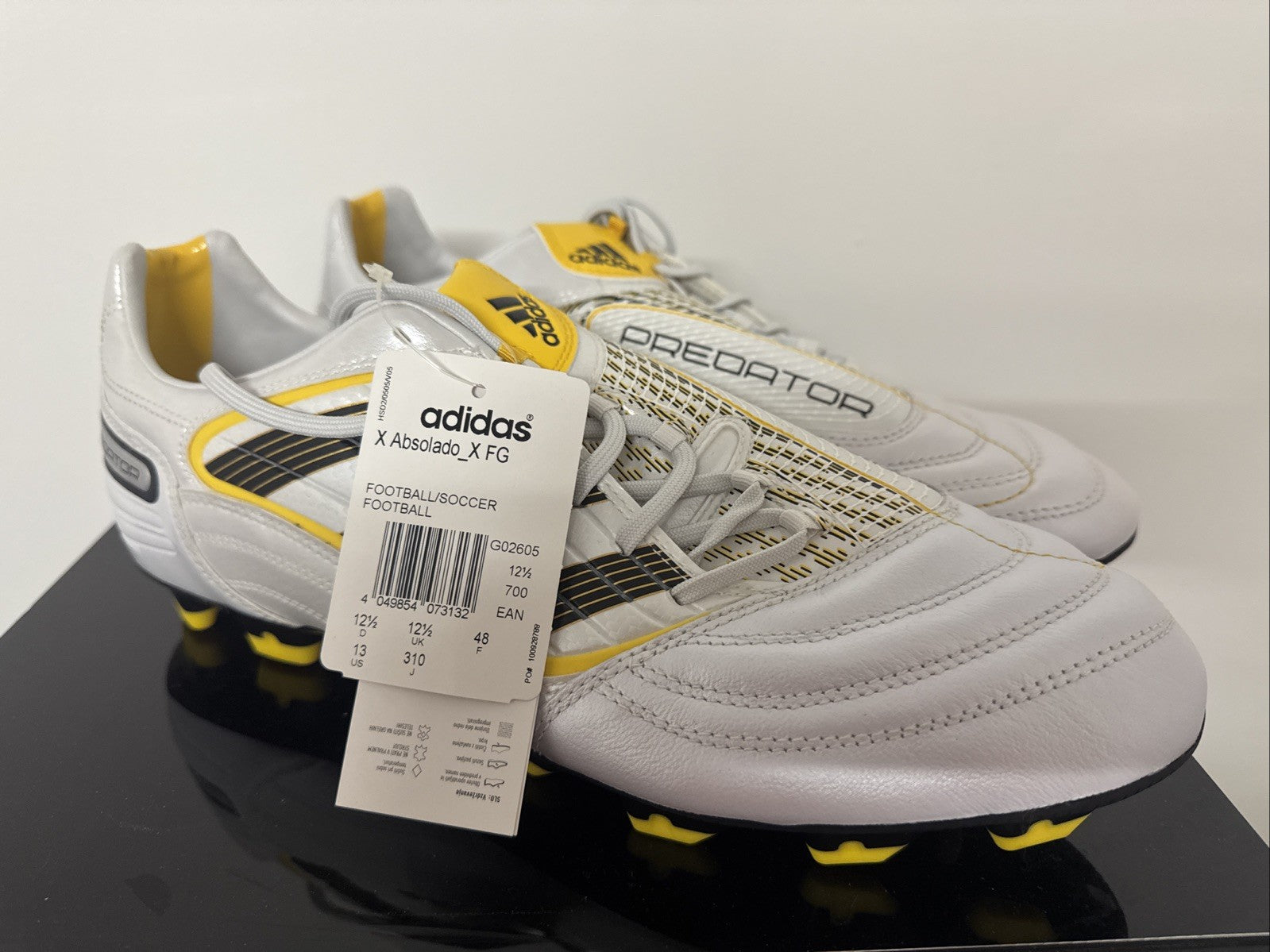 2009 adidas Predator X Absolado TRX FG  G02605 US 13 EUR 48