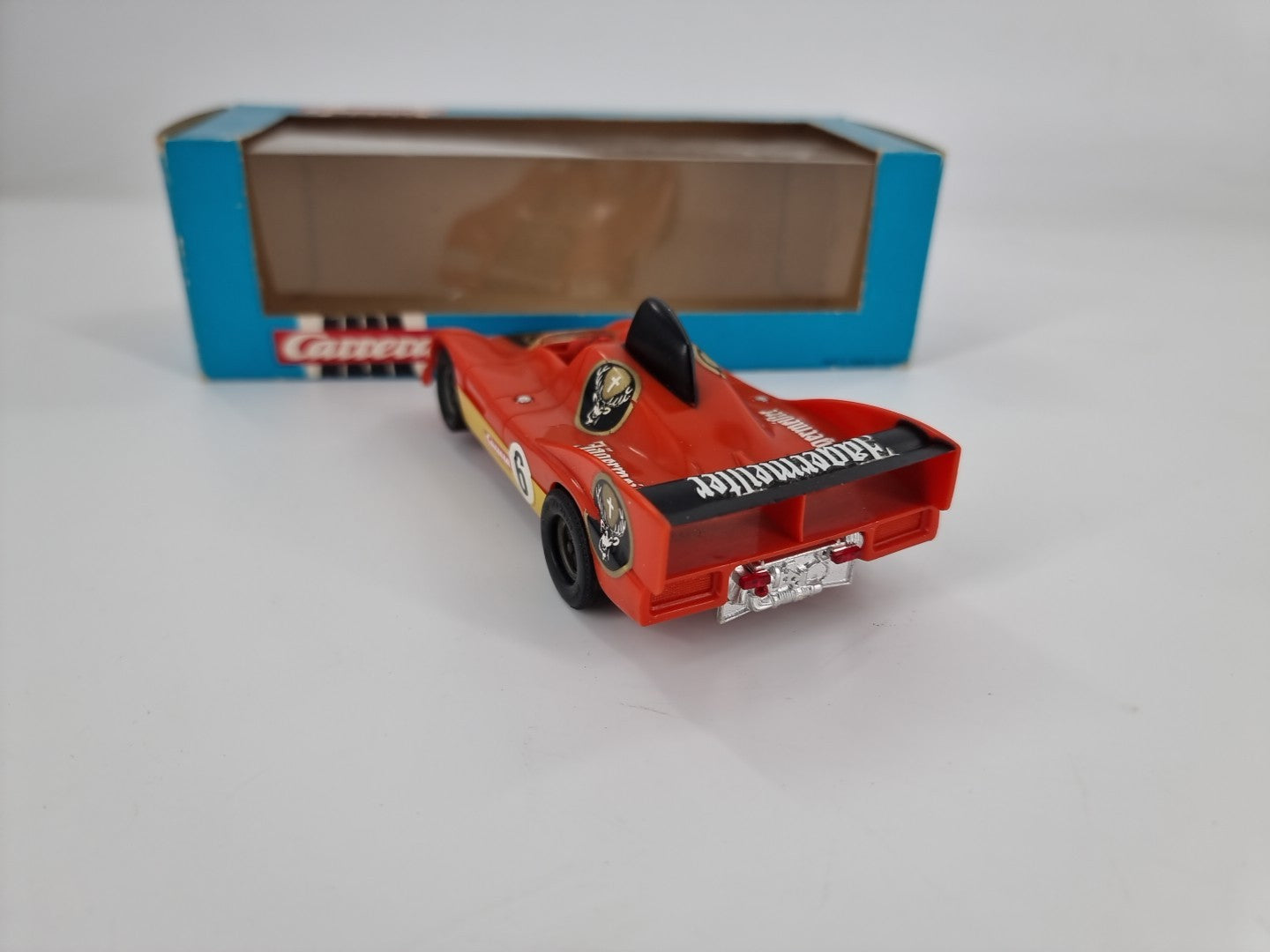 Original Carrera Porsche 936 Jägermeister , 40672, Decals braun, sehr gut