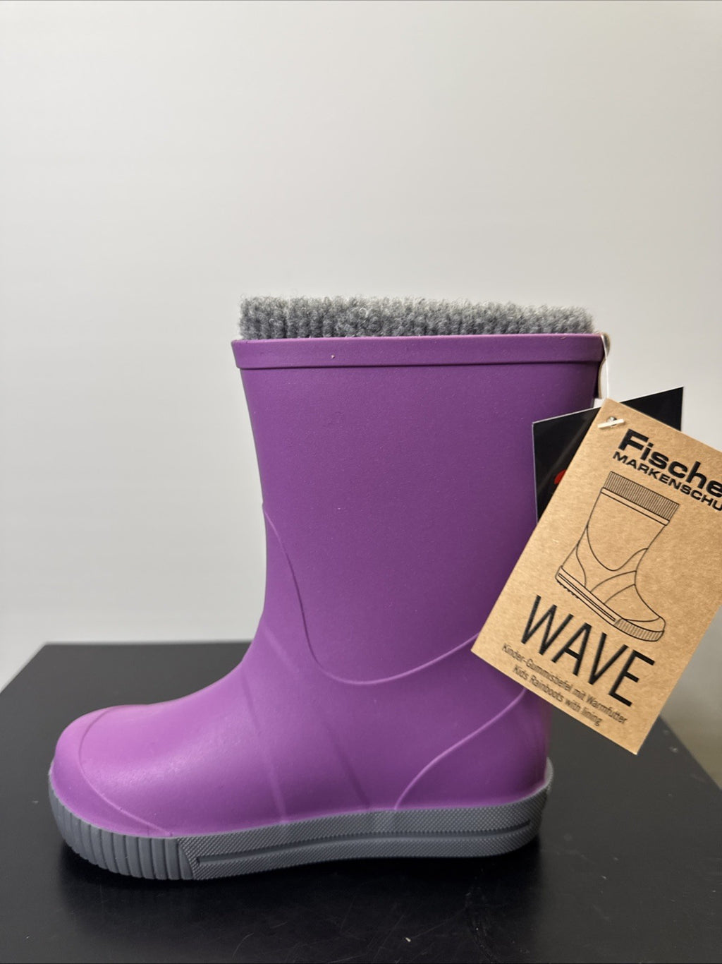 Fischer Gummistiefel Kinder Gr. 34 Gefüttert