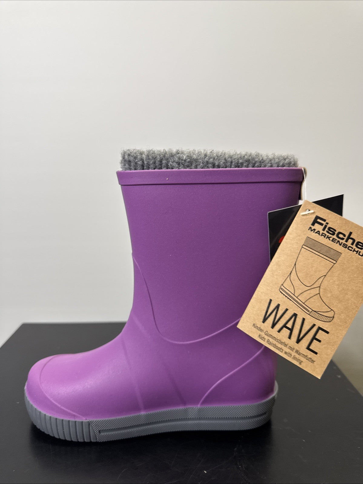 Fischer Gummistiefel Kinder Gr. 34 Gefüttert