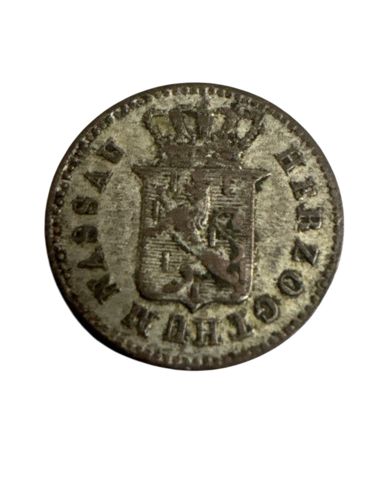 Nassau - Wilhelm I. - Münze - 1 Kreuzer 1835 - Silber