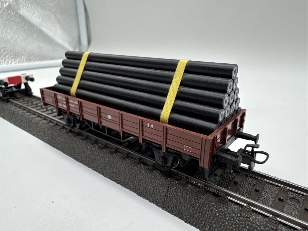 Märklin H0 4423 - Niederbordwagen - Mit Ladung #401
