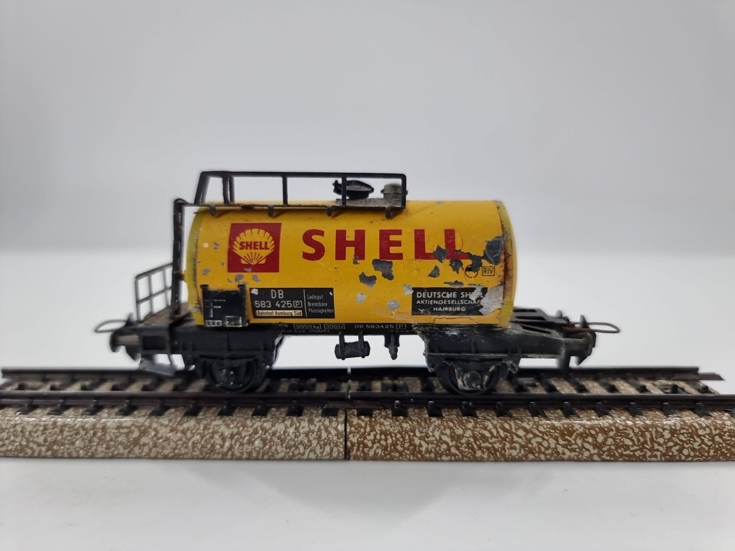 Trix Express 3427 Spur H0 Kesselwagen SHELL, DB,Blech