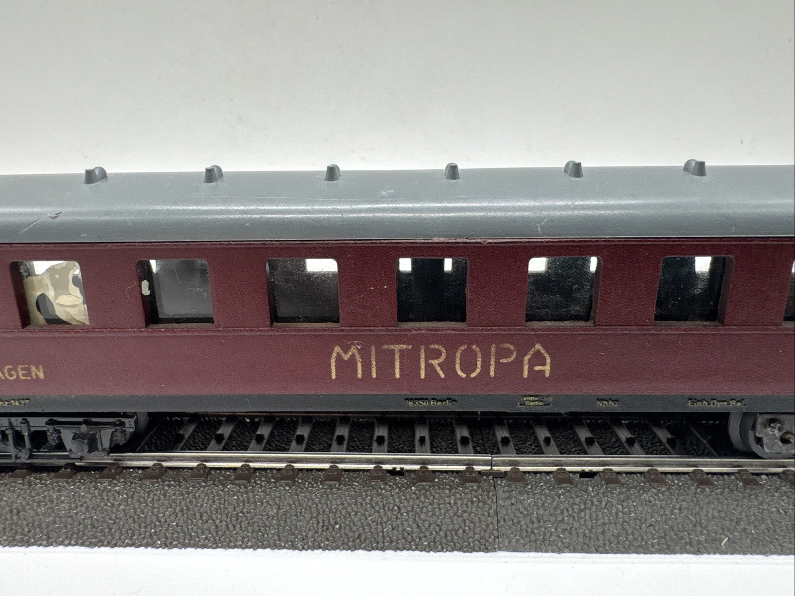 Piko H0 Schlafwagen MITROPA Personenwagen DR dunkelrot 1:87 #62