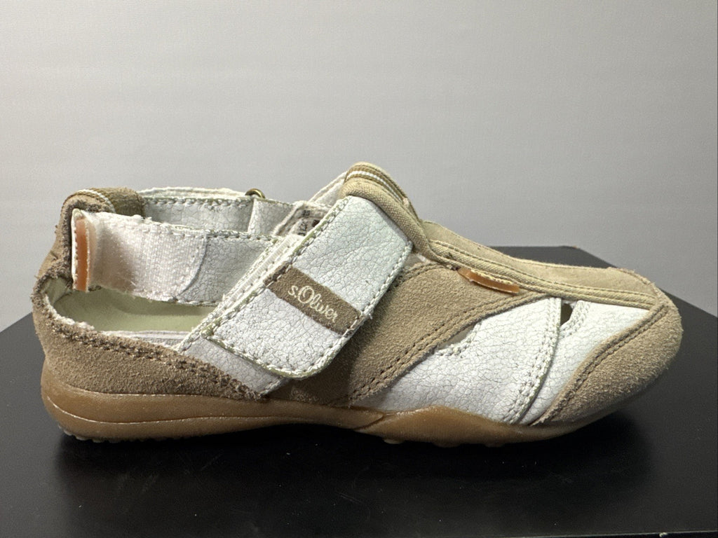 s Oliver Mädchen Sandale Gr. 31 Leder 