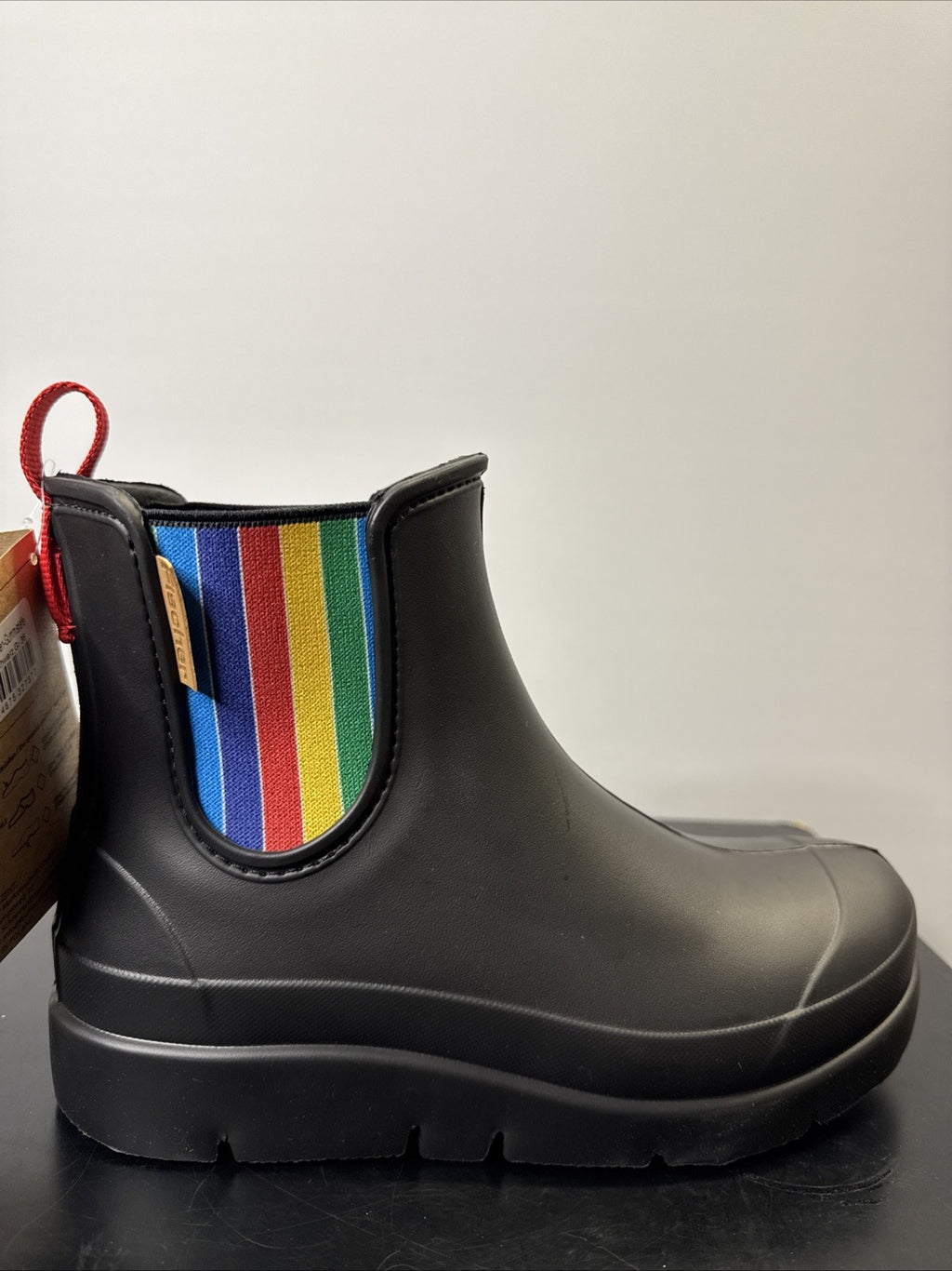 Fischer Markenschuh Damen Steller Gummistiefel Gr. 36