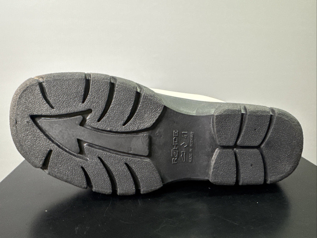 Rohde Sandale Gr. 41 Weiß Leder 