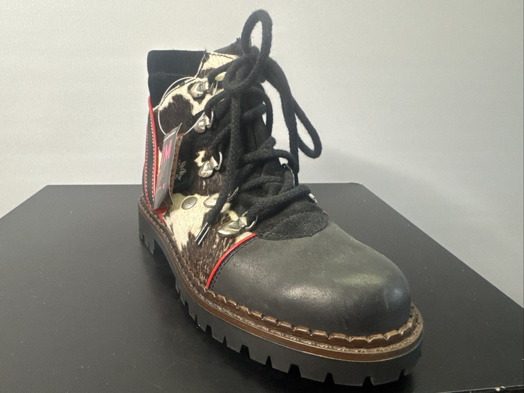 EWM Mädchen Stiefel Gr. 33 Leder 