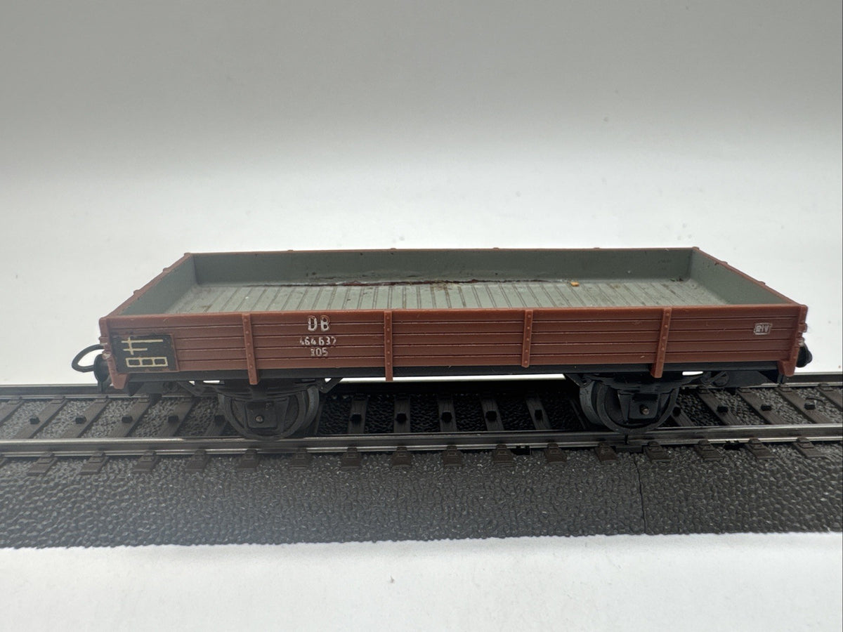 Märklin 4503 H0 Niederbordwagen 464 637 , DB #388