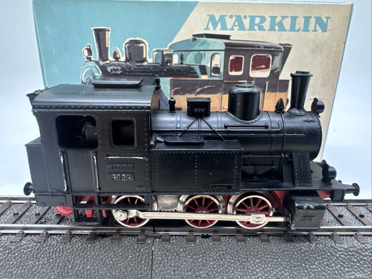 Märklin H0 3029 Tenderlokomotive Werkslok Wechselstrom Analog #552