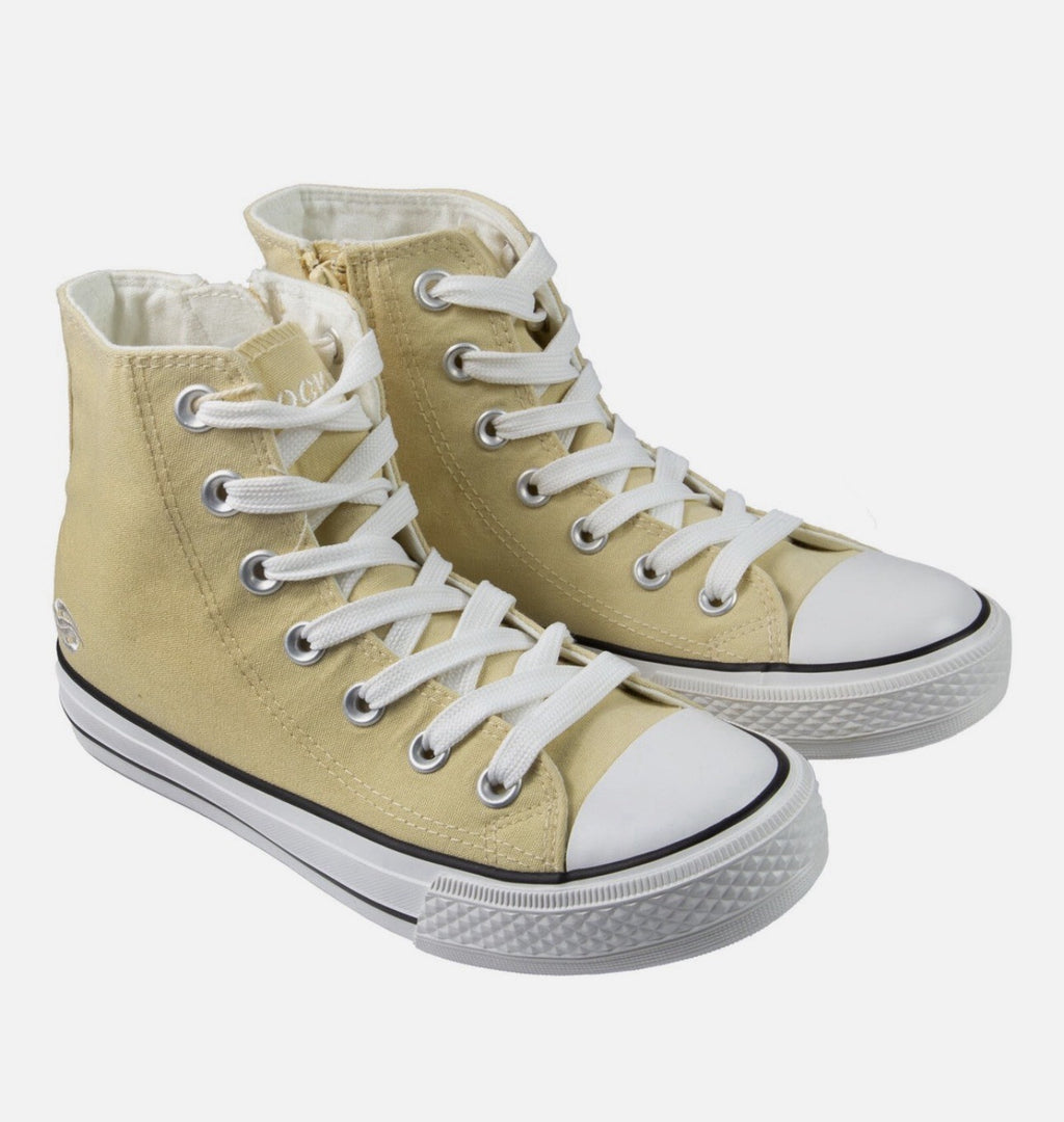 Dockers by Gerli Damen Schuhe Gr. 40 Sneaker Schnürschuh High Top Sneaker Canvas