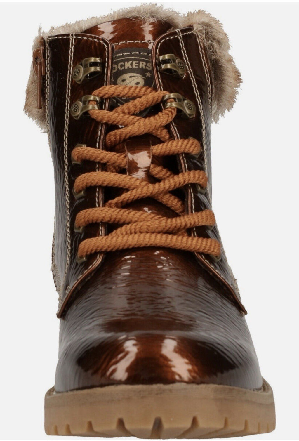 Dockers by Gerli Damen Stiefel Gr.37 Schnürstiefelette Boots Stiefelette
